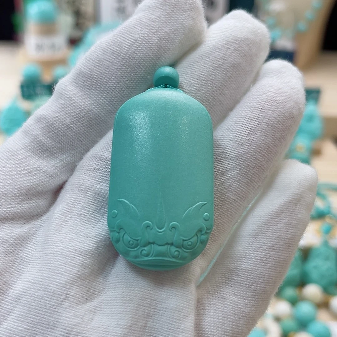 绿松石珠宝奇石未镶嵌