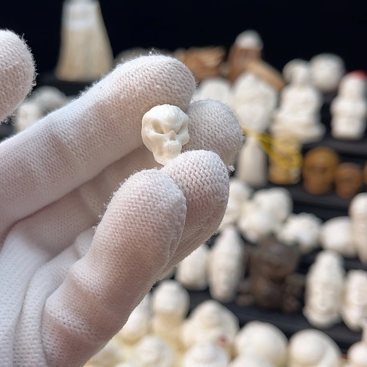 鹿骨手串/手链左右孔骷髅