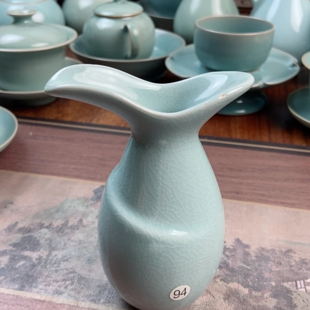 摆件原产地原矿汝瓷～茶器
