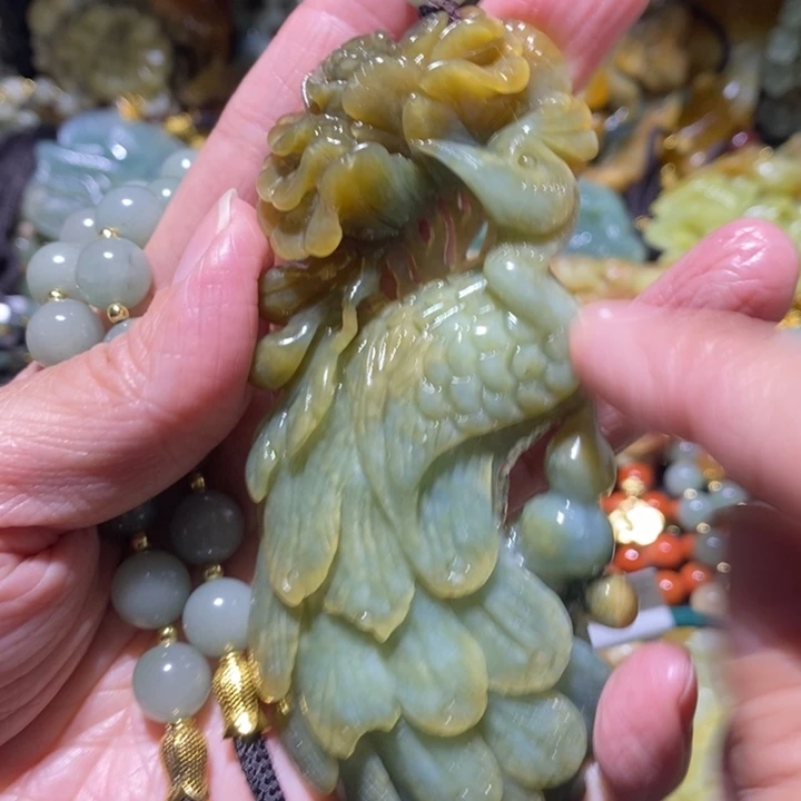 岫玉岫玉吊坠未镶嵌