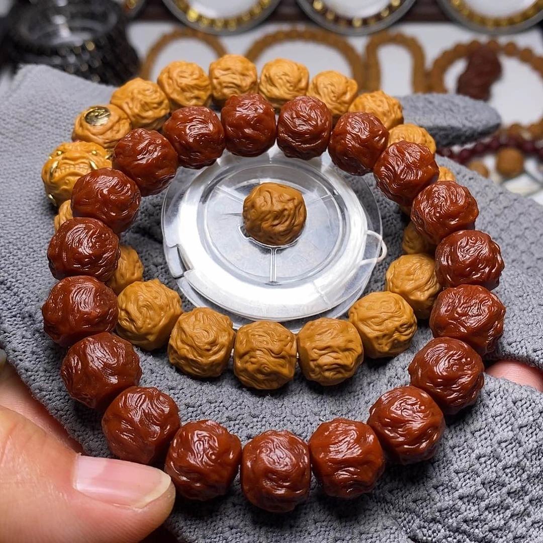 猴头核桃手串全品13-14龙蛇之变高配25号