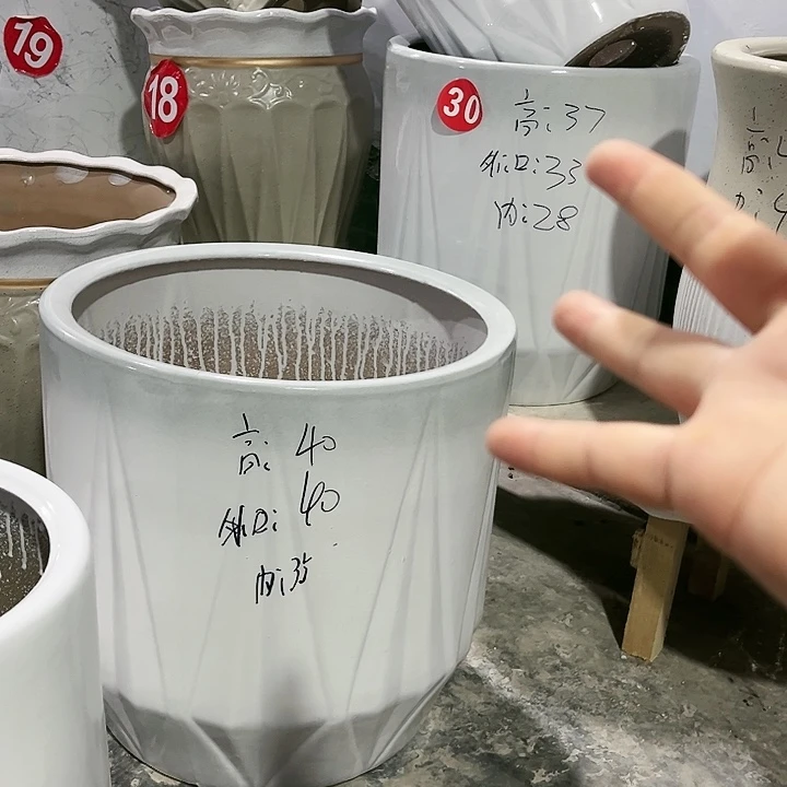 陶瓷花盆包邮包破损