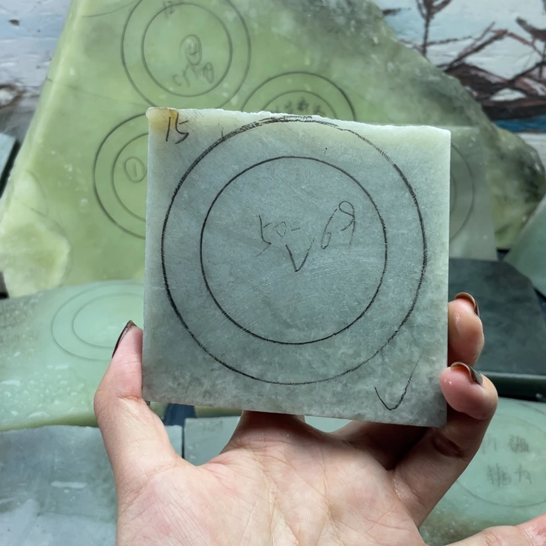 和田玉未镶嵌手镯定制手镯