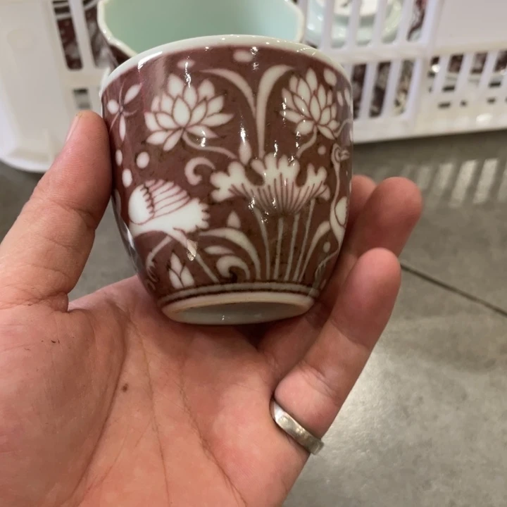 M***g摆件景德镇陶瓷老陶