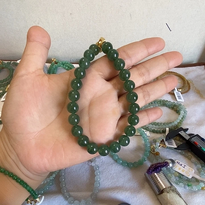 未镶嵌定制翡翠卡9.5