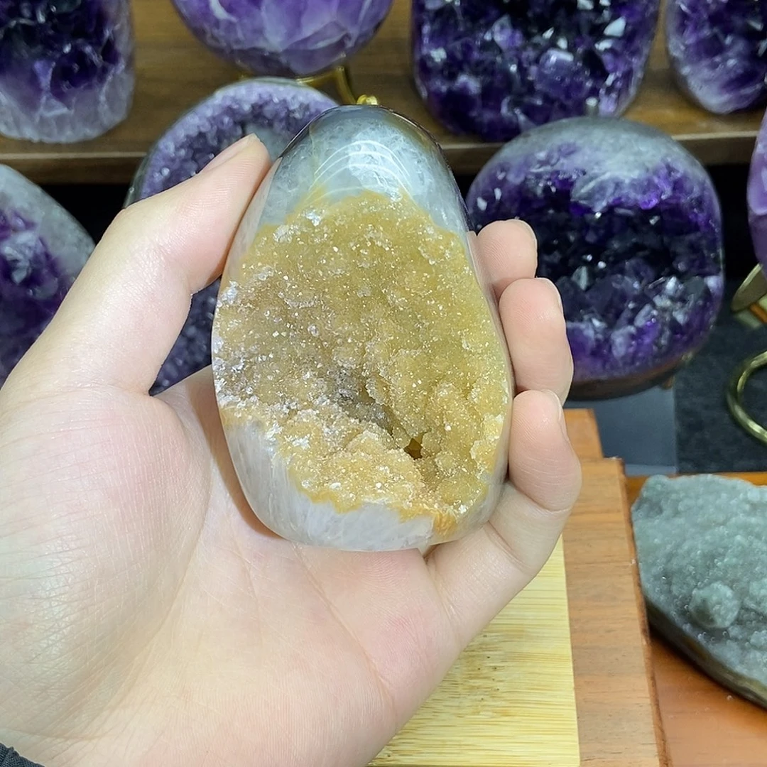 大型摆件（非配饰）未镶嵌紫晶