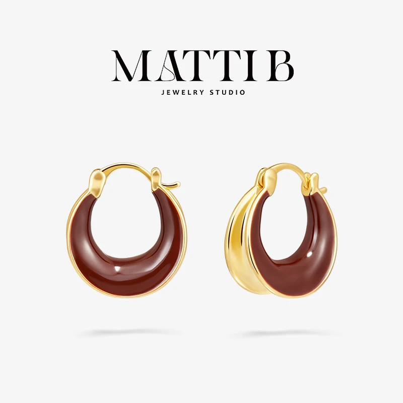 铜合金树脂耳饰 复古高级气质独特时尚新爆款百搭显白耳环女2114