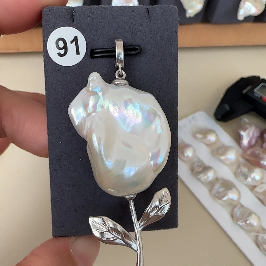 未镶嵌颈饰淡水珍珠