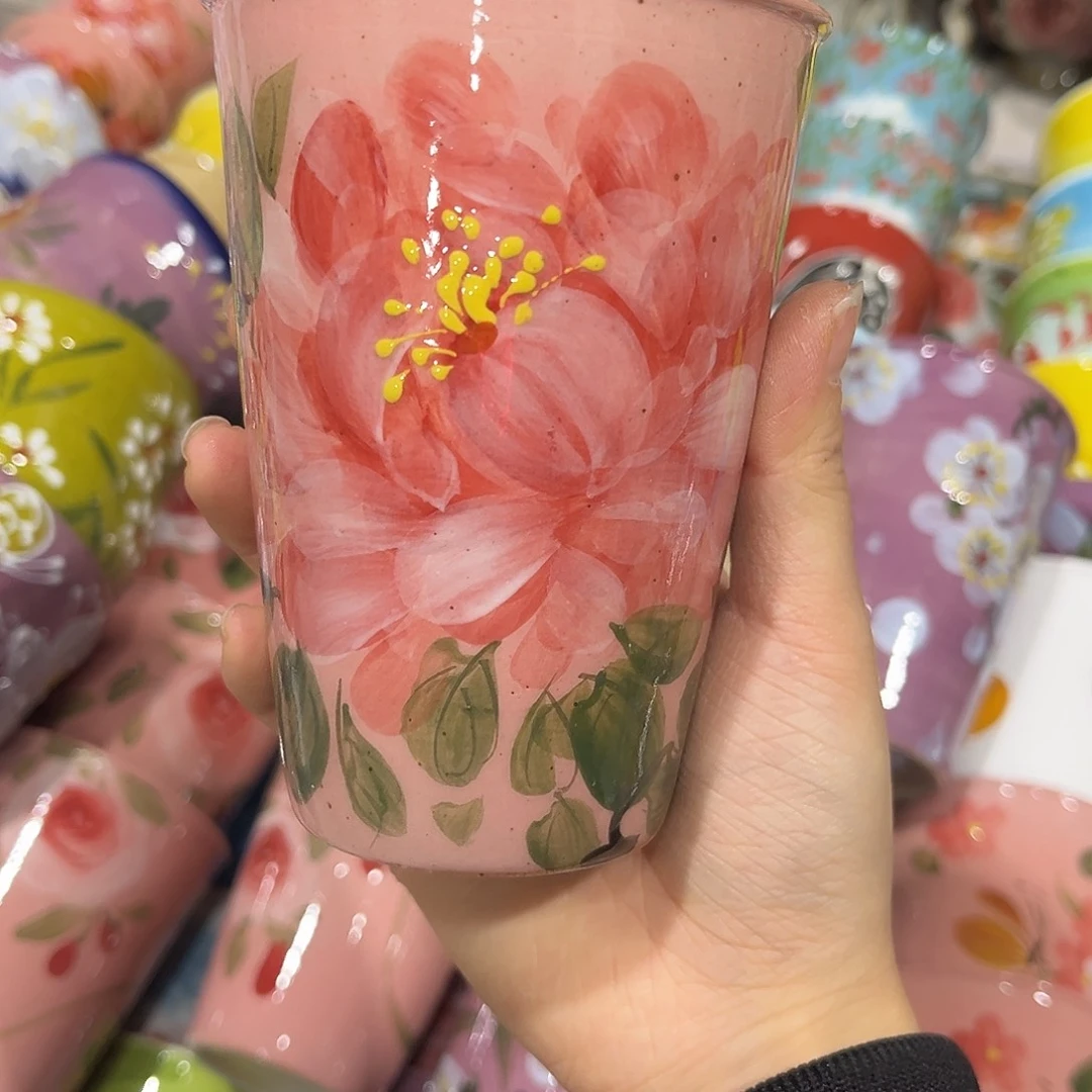 陶泥景德镇手工手绘高温釉下彩