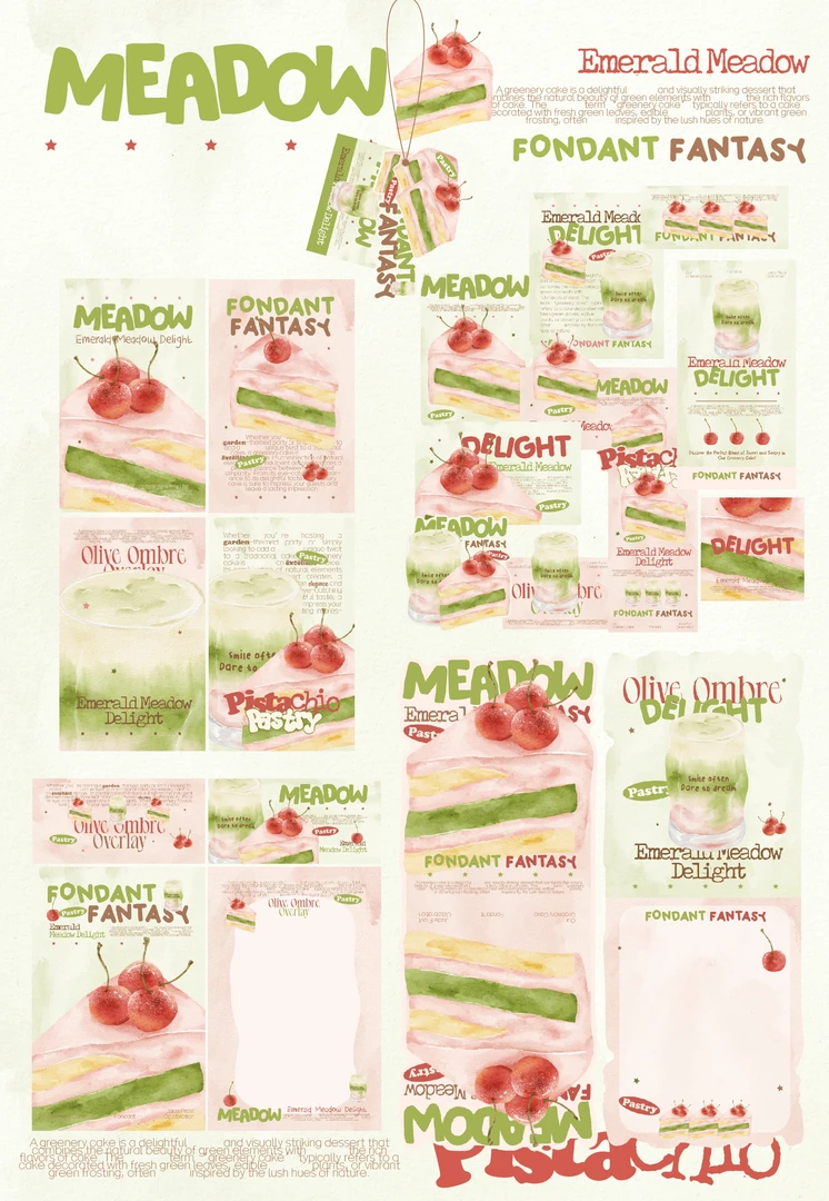 【抹茶樱桃】独家稿件｜全套哑膜｜