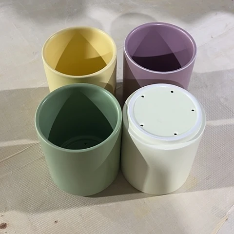 微瑕，微瑕，口径9，高12筷子筒4个