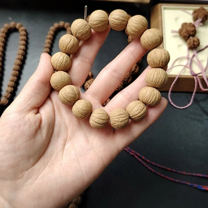 金刚菩提手串猴头聚宝盆