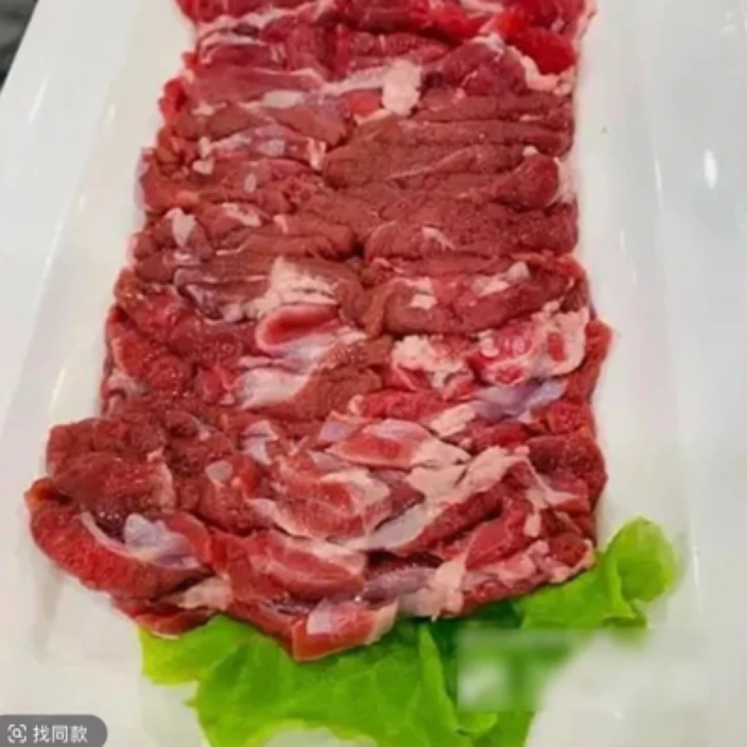 【内蒙羔羊 手切片】鲜羊腱肉片