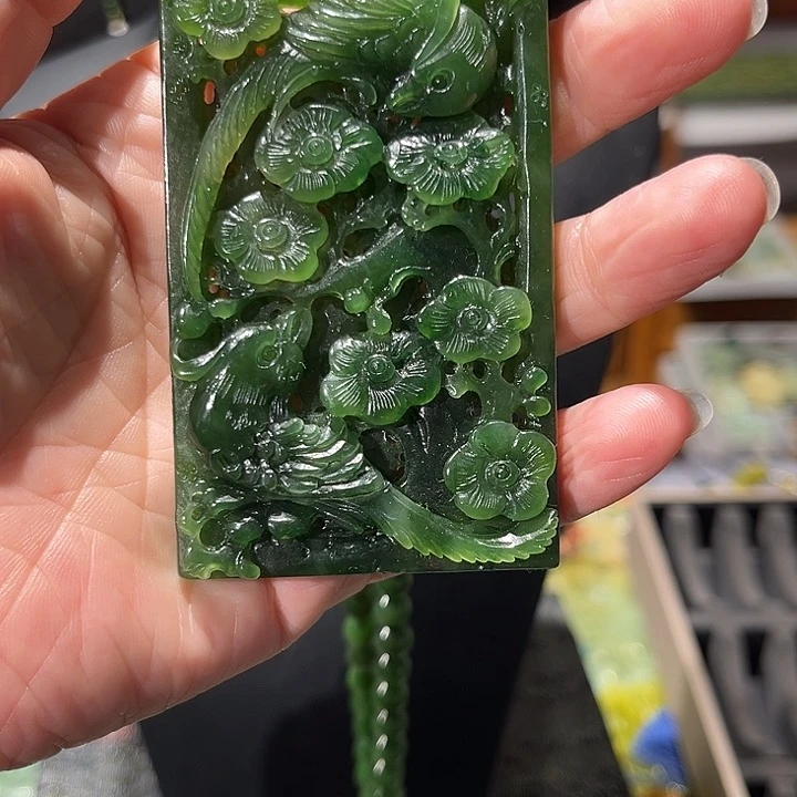 颈饰未镶嵌和田玉（糖玉）唐**德