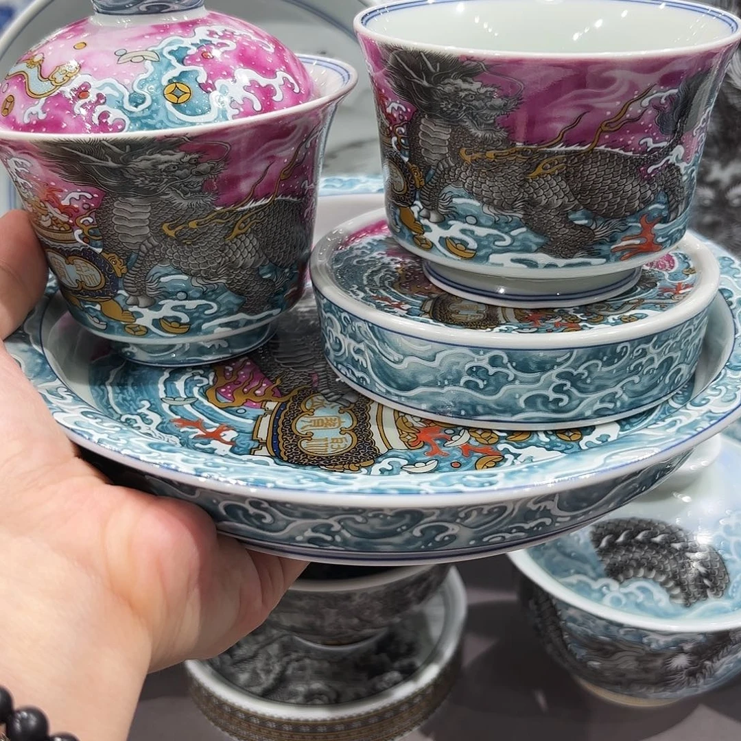 瓷片景德镇瓷器精品展示