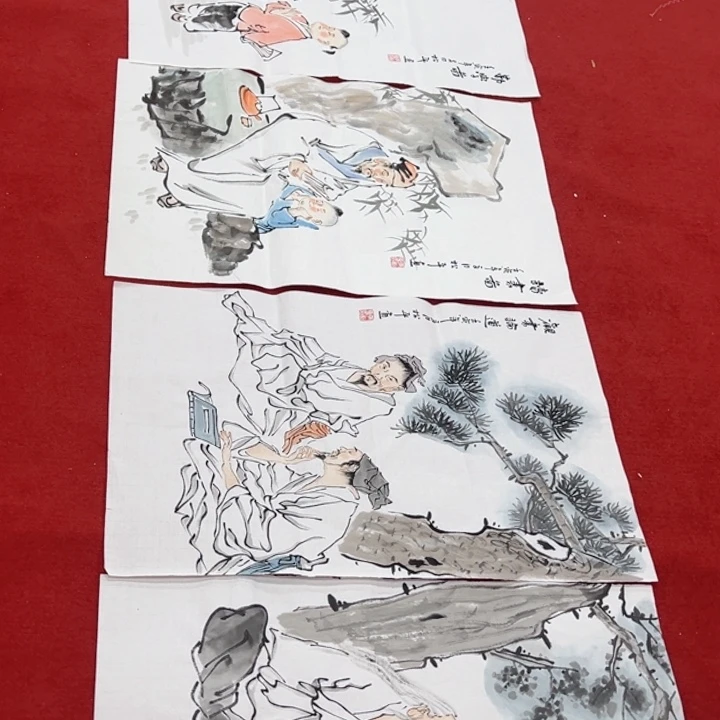 竖款潮汇书出艺术作品