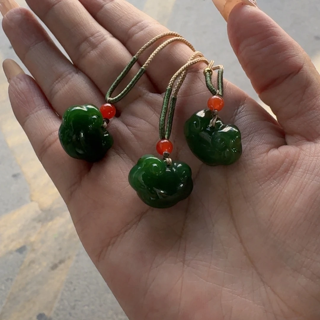 和田玉未镶嵌颈饰多样性发货 拍一发一