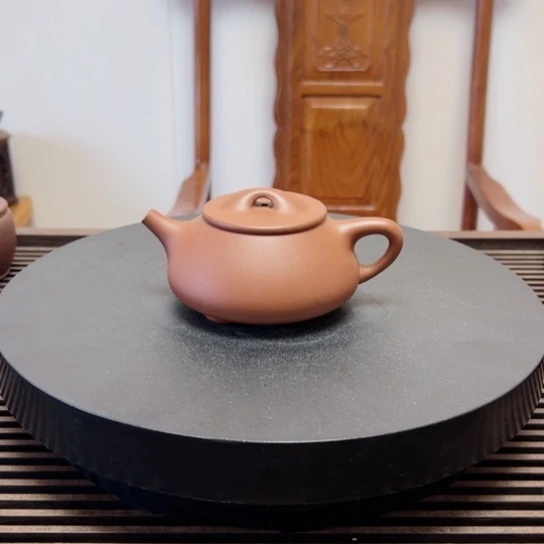 紫砂茶壶本地清水泥半手工．