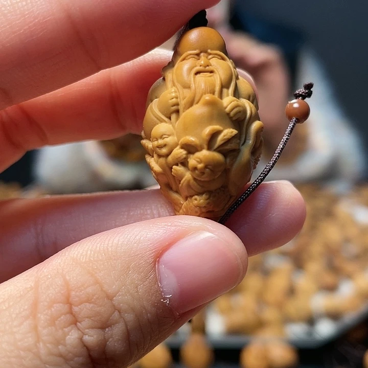 橄榄核吊坠橄榄核