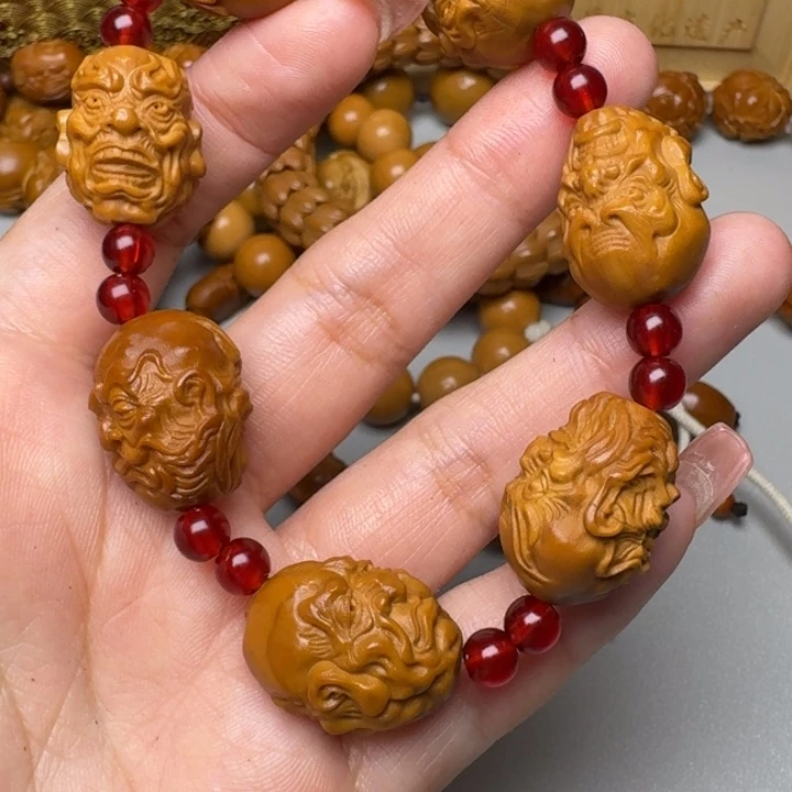 體***師橄榄核手串/手链瑕疵福利