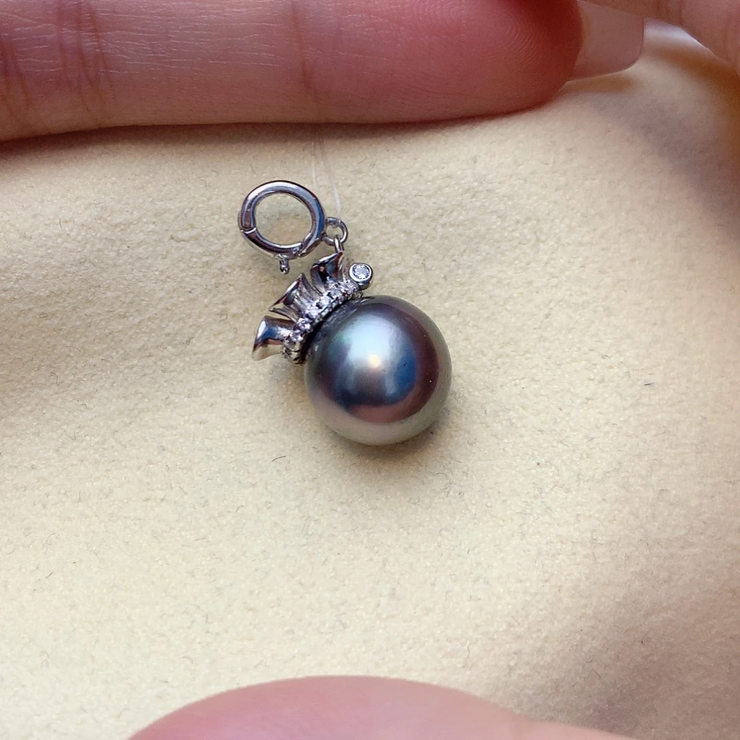 海水珍珠颈饰银S925镶嵌W36