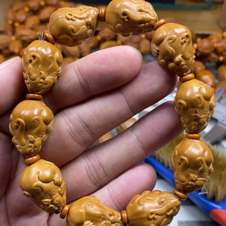 手串/手链橄榄核橄榄核雕工艺手串