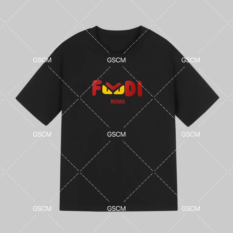 绒面小恶魔短袖圆领