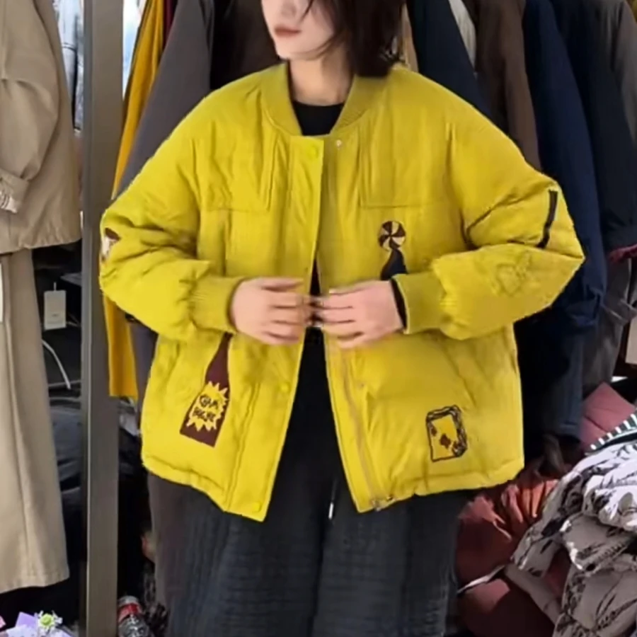 百搭简单大方时尚休闲潮流棒球服外套