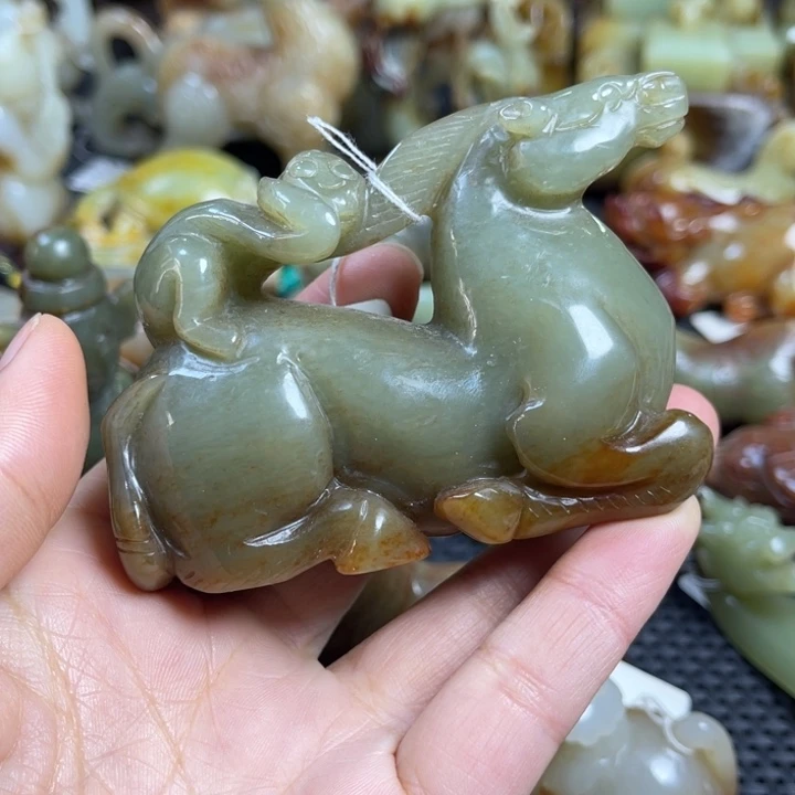 和田玉挂件未镶嵌新**风