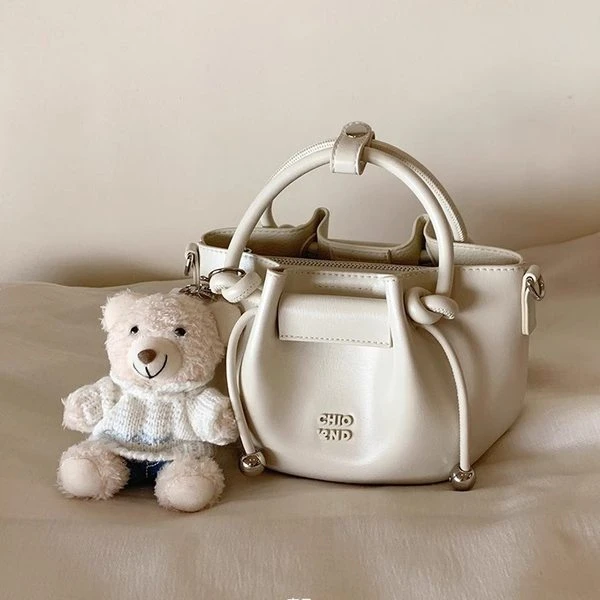 南风上新 伦敦小熊手提小托特包包女2025超火百搭通勤小拎包