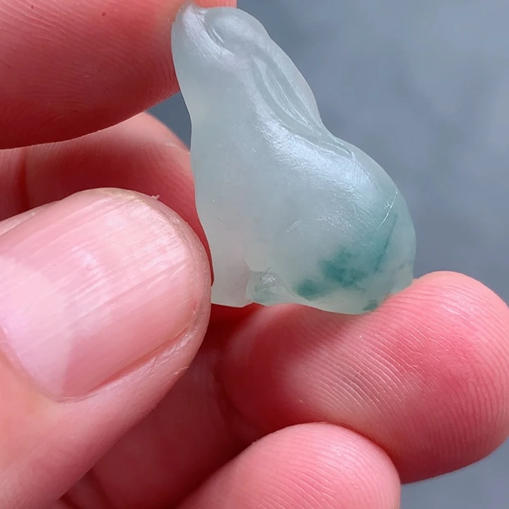 星***河定制翡翠未镶嵌挂件