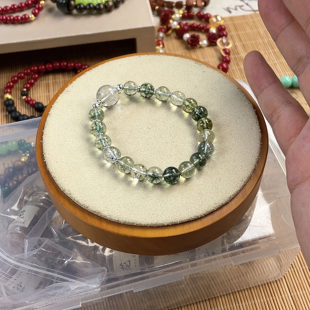 绿松石手饰银S925镀金镶嵌