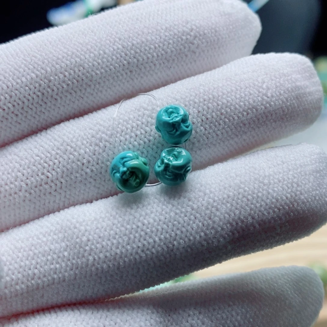 绿松石未镶嵌珠宝半成品