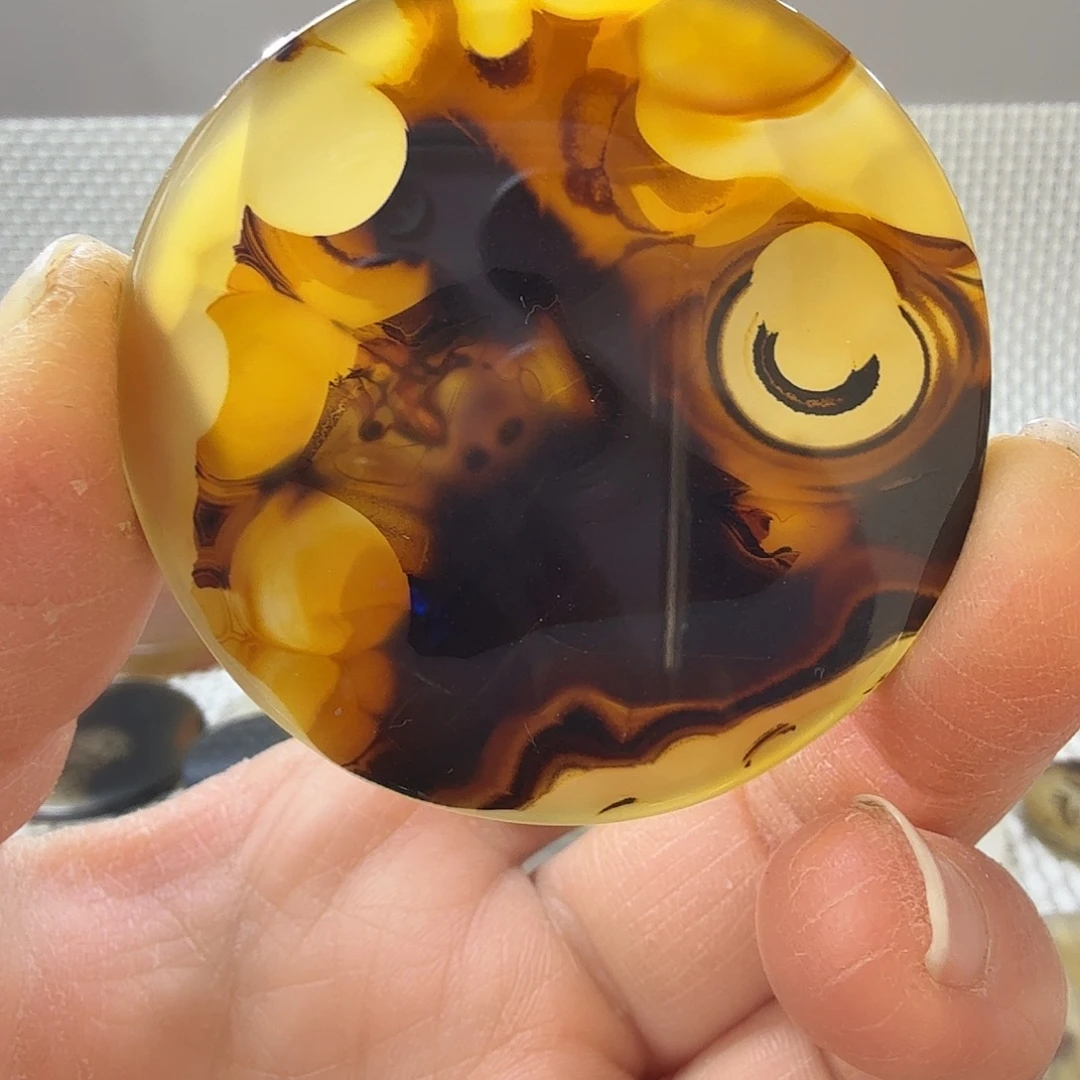 玛瑙/玉髓未镶嵌吊坠(不含链)