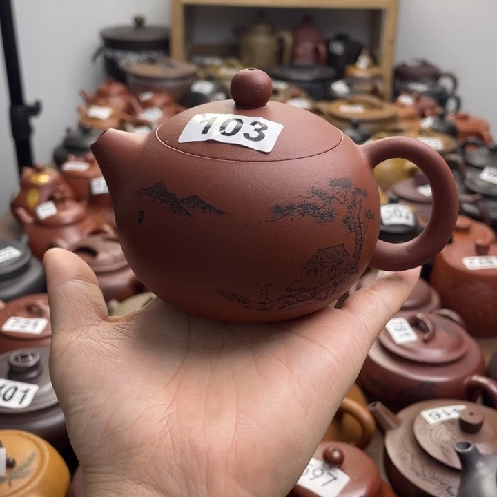 茶壶紫砂紫砂微瑕
