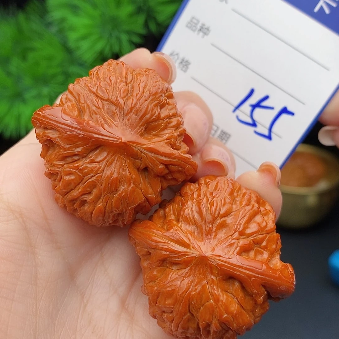 文玩核桃把件40山地磨盘155