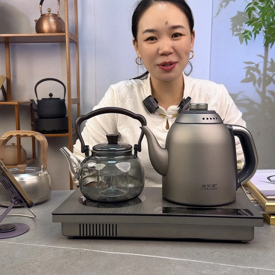 旭***～微可道纯钛煮茶壶系列