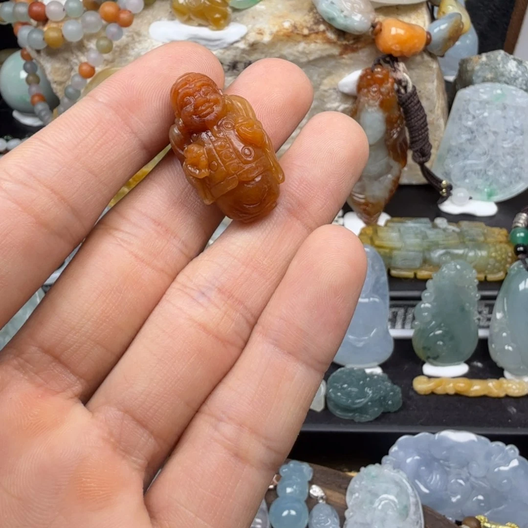 翡翠散珠翡翠挂饰