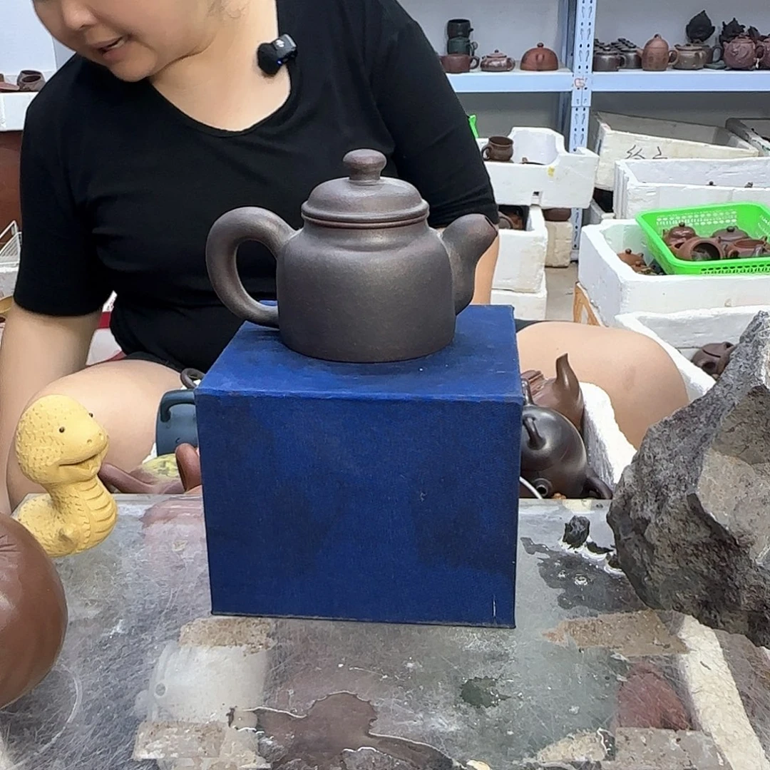 茶壶紫砂宜兴紫砂壶瑕疵处理