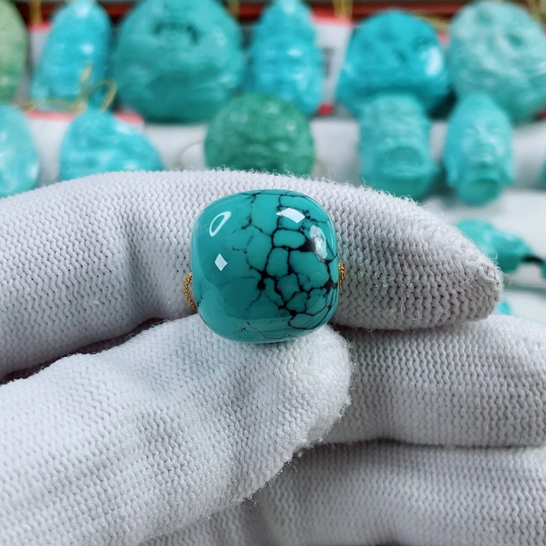 未镶嵌绿松石车挂