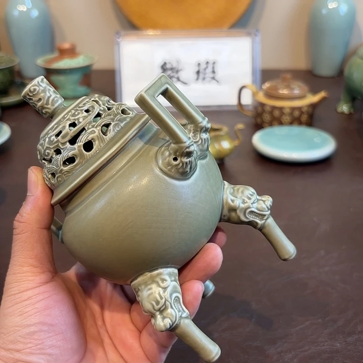 惊***海瓷片龙泉青瓷福利青瓷