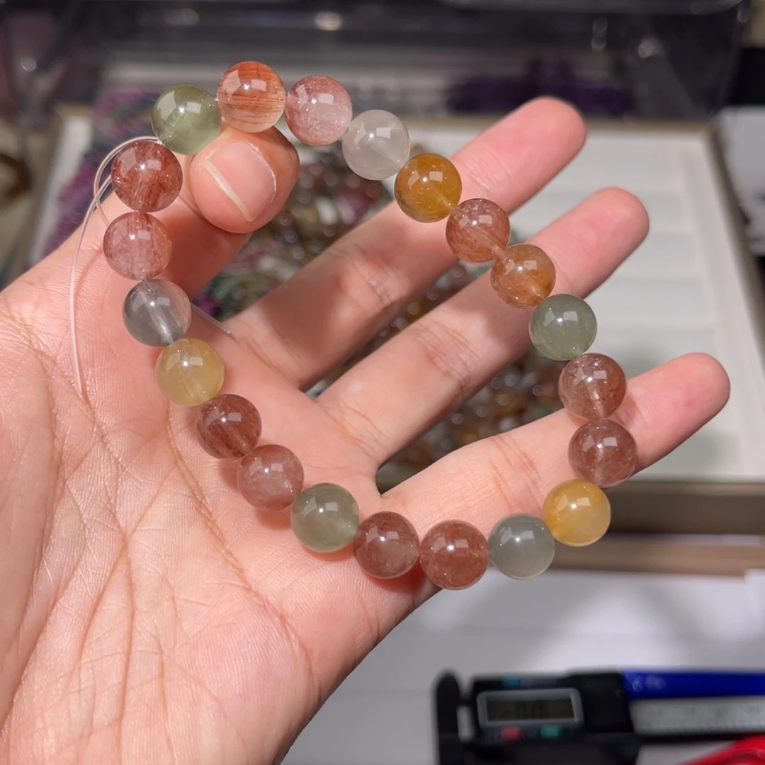 水晶手链未镶嵌兔毛010