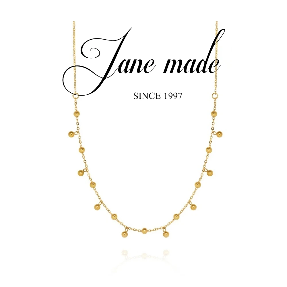 合金项链 Jane made设计“微光”项链轻奢简约气质时尚