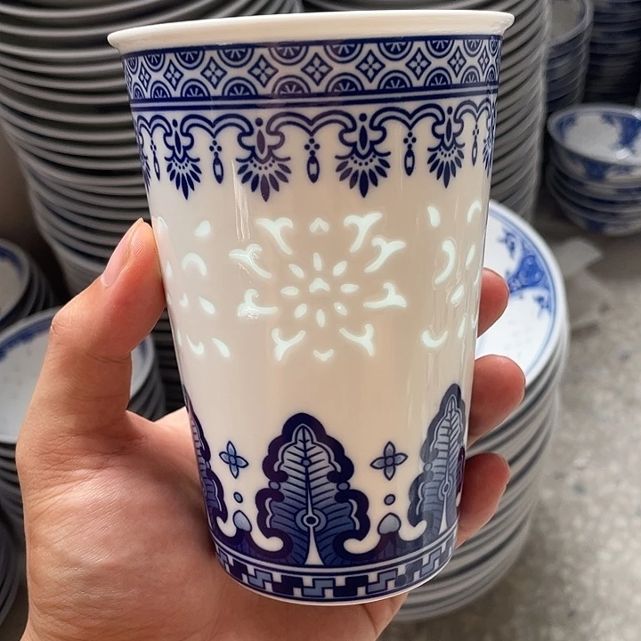 碗景德镇高温细白瓷餐具