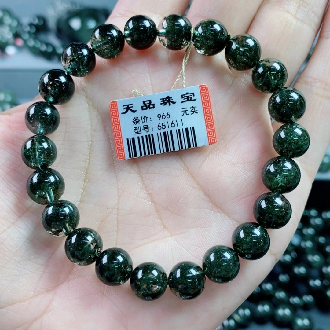 水晶手链未镶嵌安*绿幽灵651611
