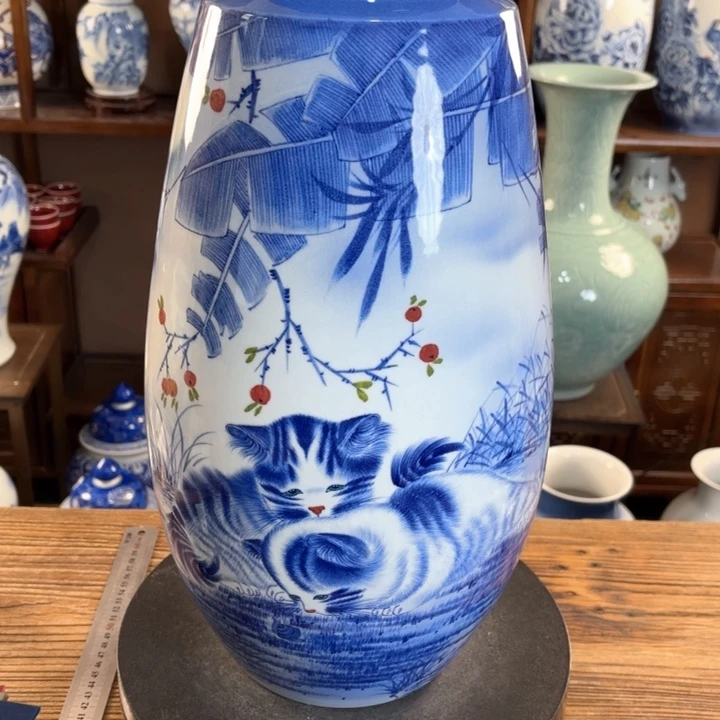 瓷片景德镇陶瓷手绘作品