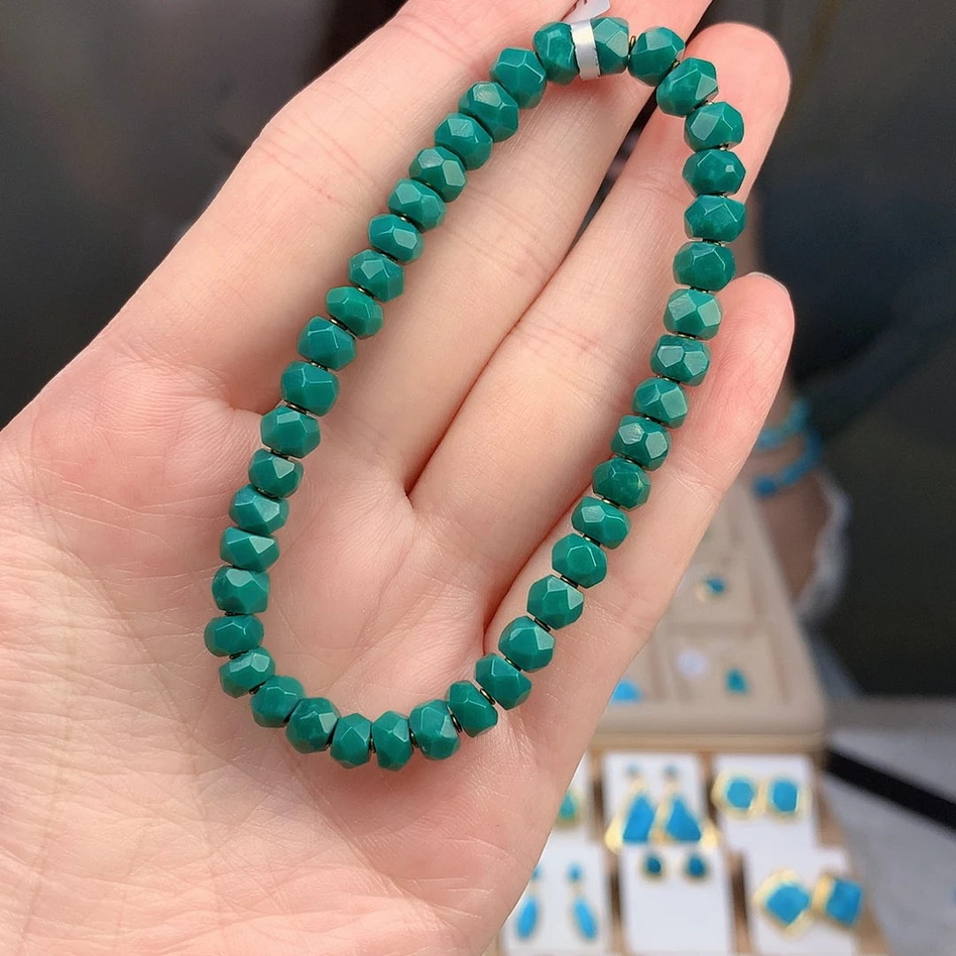 未镶嵌绿松石手链