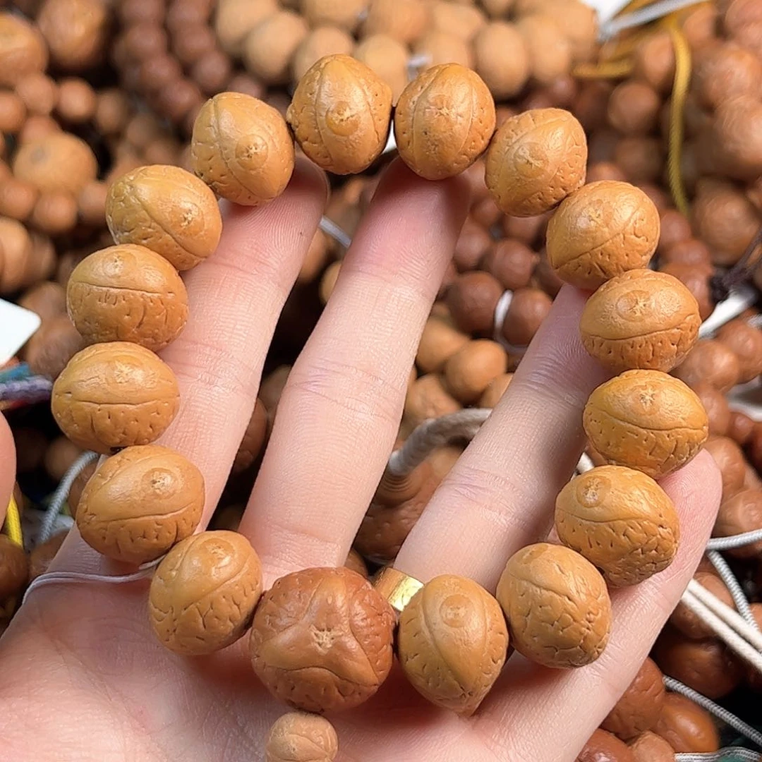 凤眼菩提把件手串