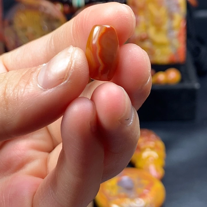 玛瑙/玉髓未镶嵌桶珠