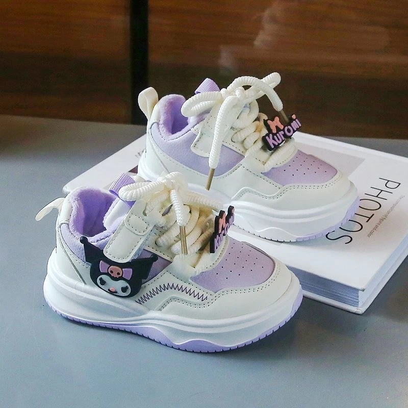 A55女童库洛米美乐蒂运动板鞋时尚百搭中大童儿童春秋透气软底